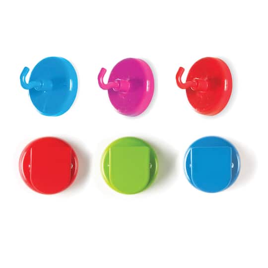 Learning Resources&#xAE; Super Strong Magnetic Hooks &#x26; Clips, Set Of 6